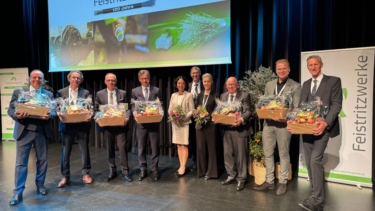 Kooperation im Rahmen des Feistritzwerke Festakts