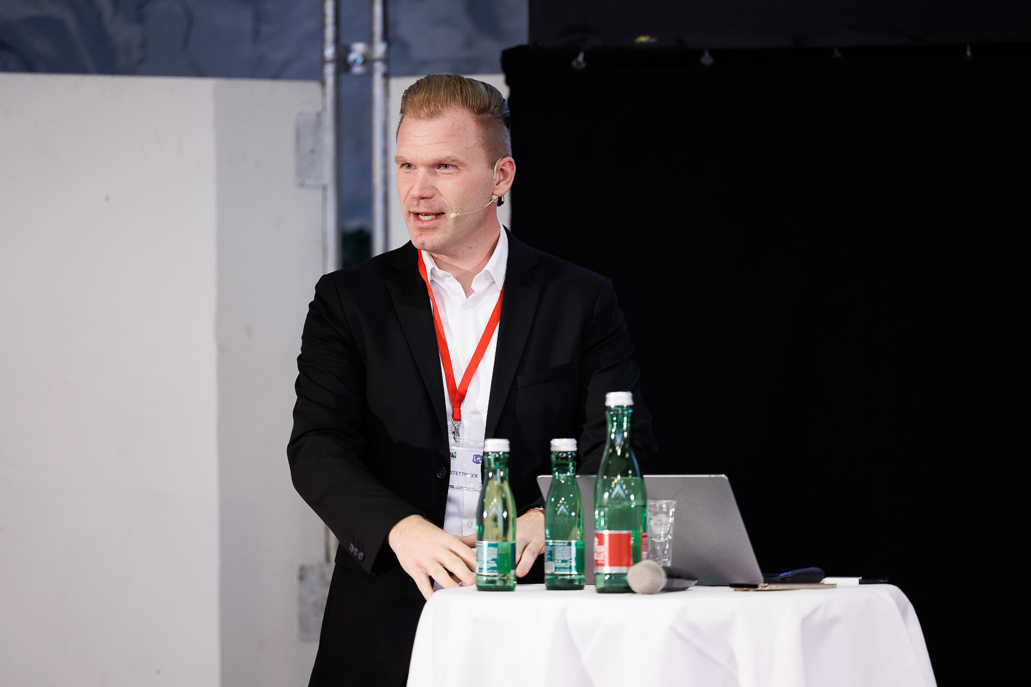 Martin Stettinger bei einer Veranstaltung
